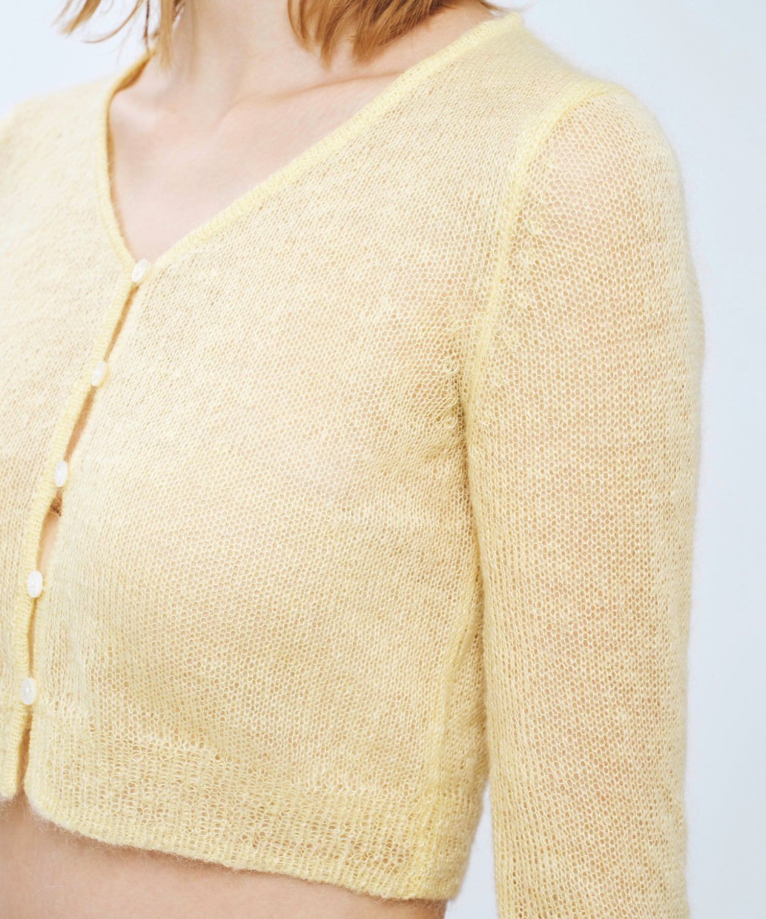 【予約】キッドモヘヤシアーカーディガン