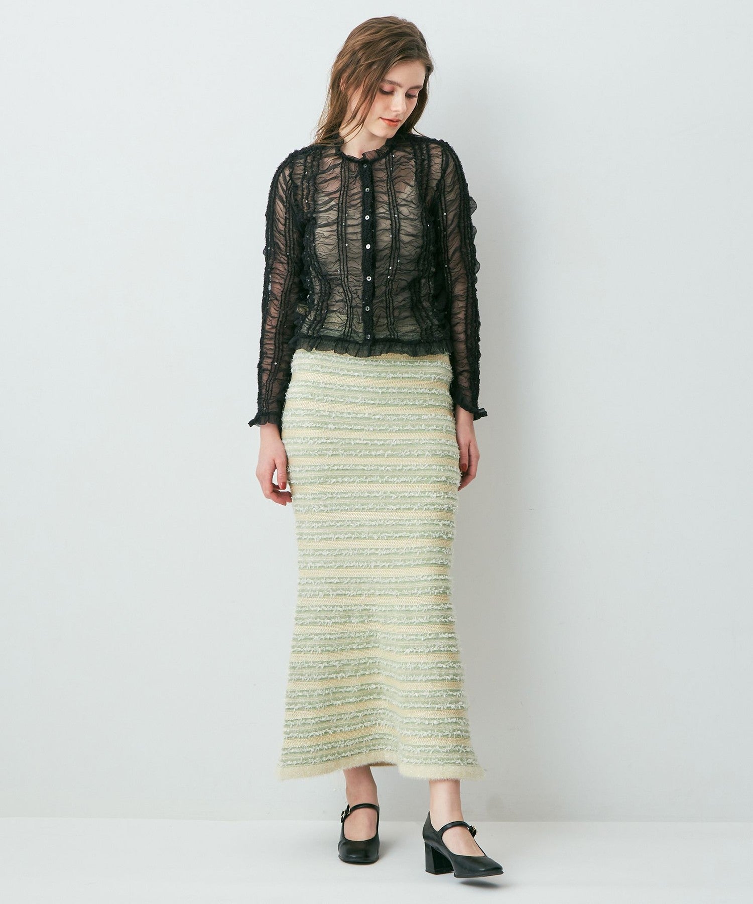 2way花式花呢半身裙