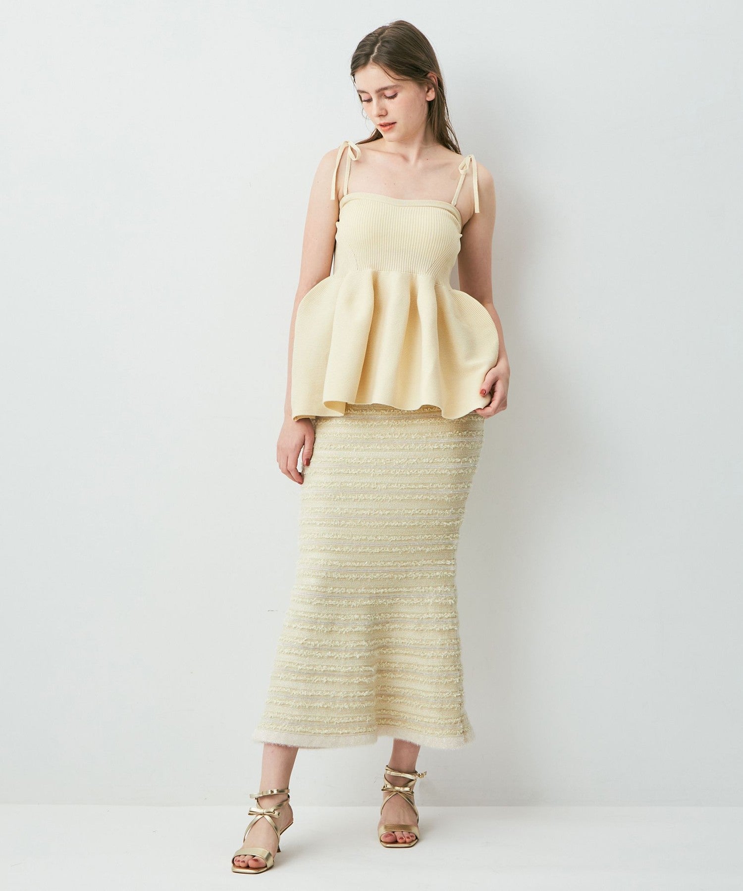 2way花式花呢半身裙