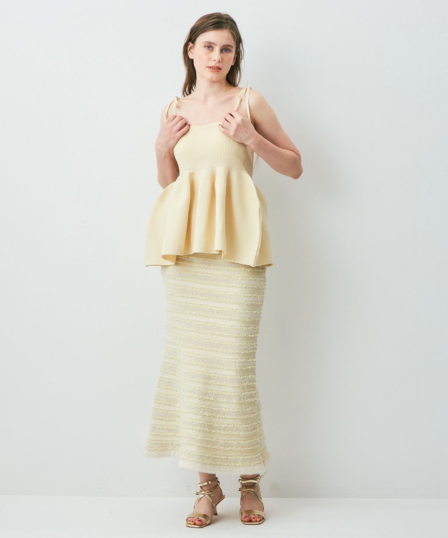 2way花式花呢半身裙