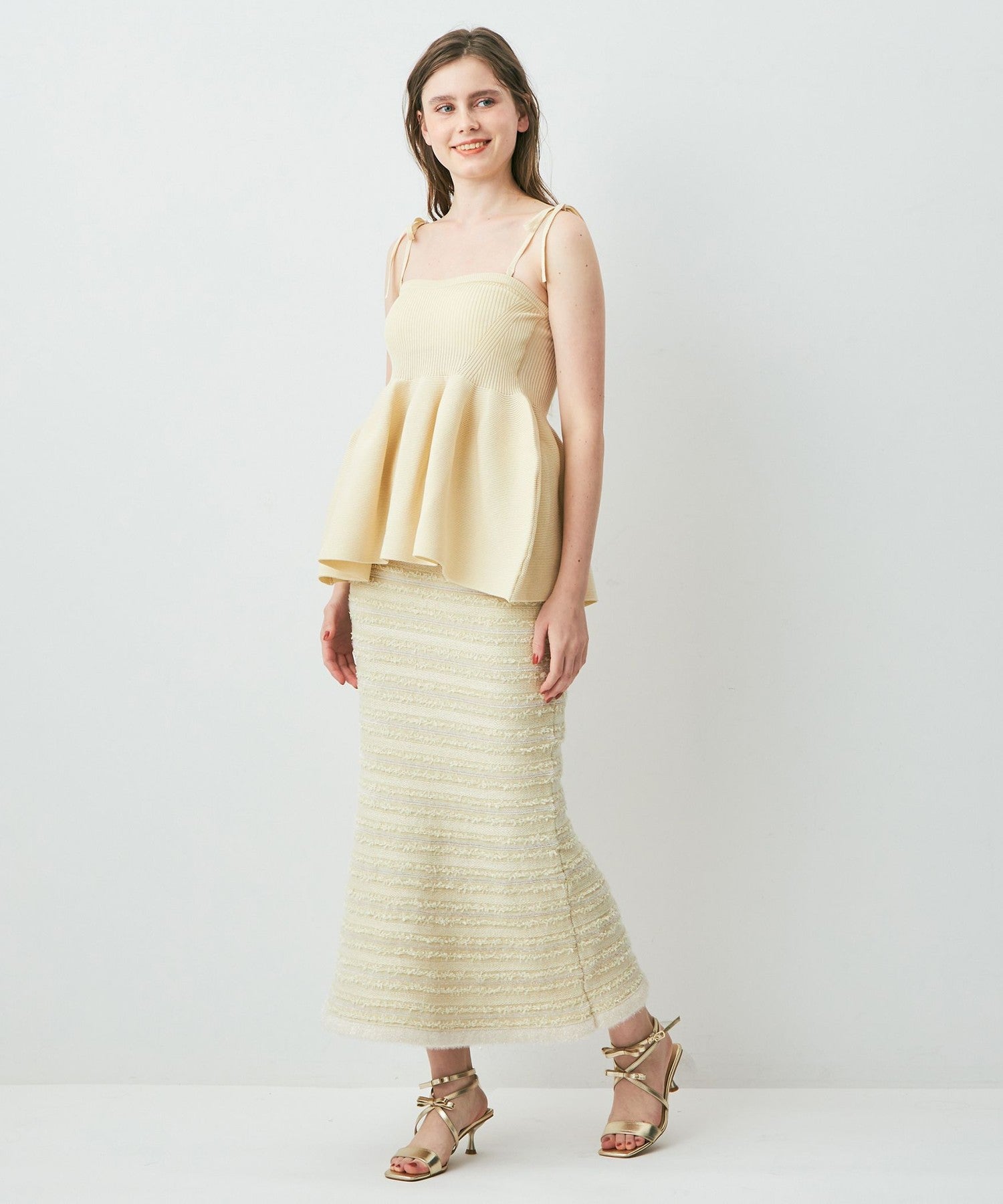 2way花式花呢半身裙