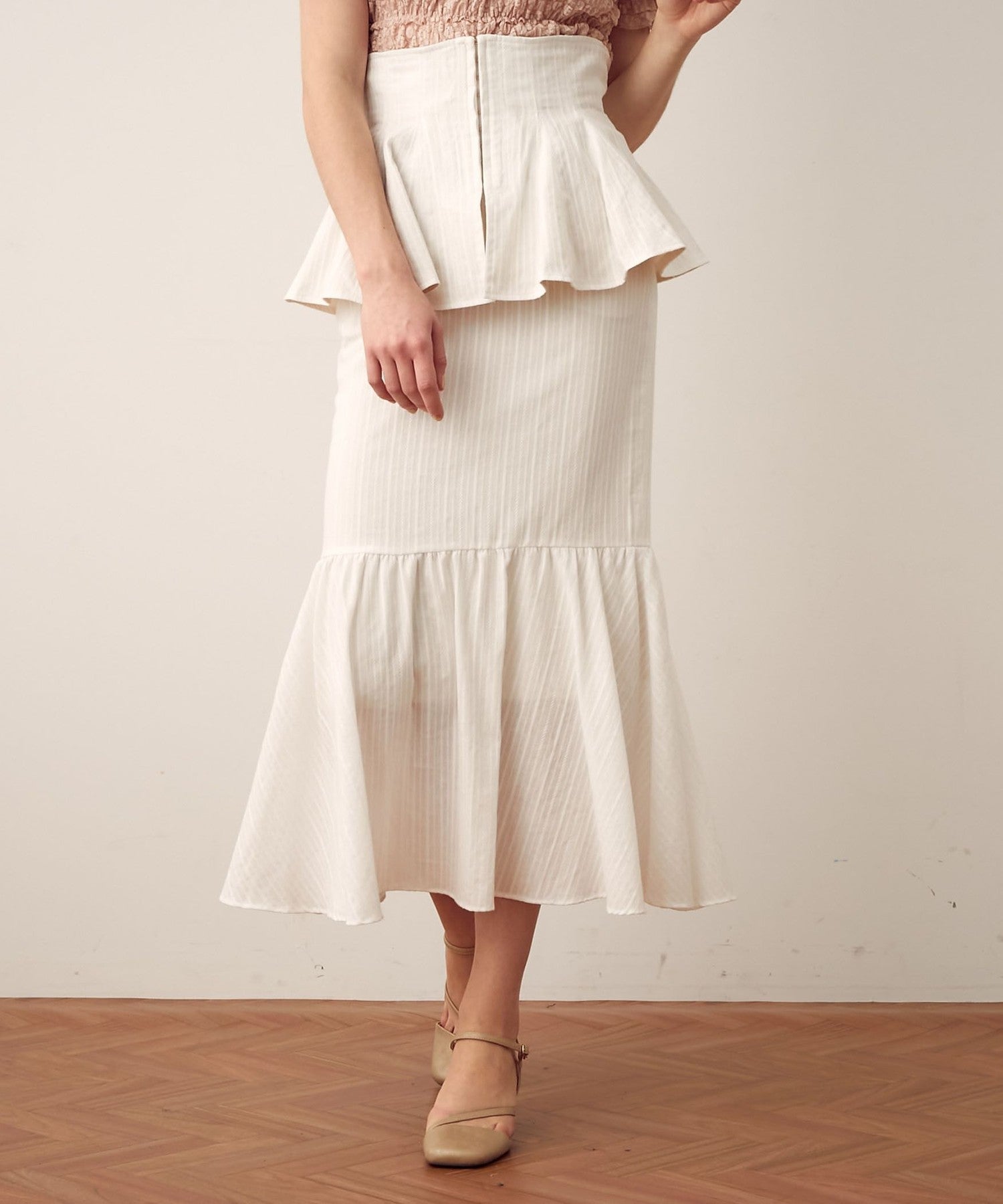 Manyway peplum skirt