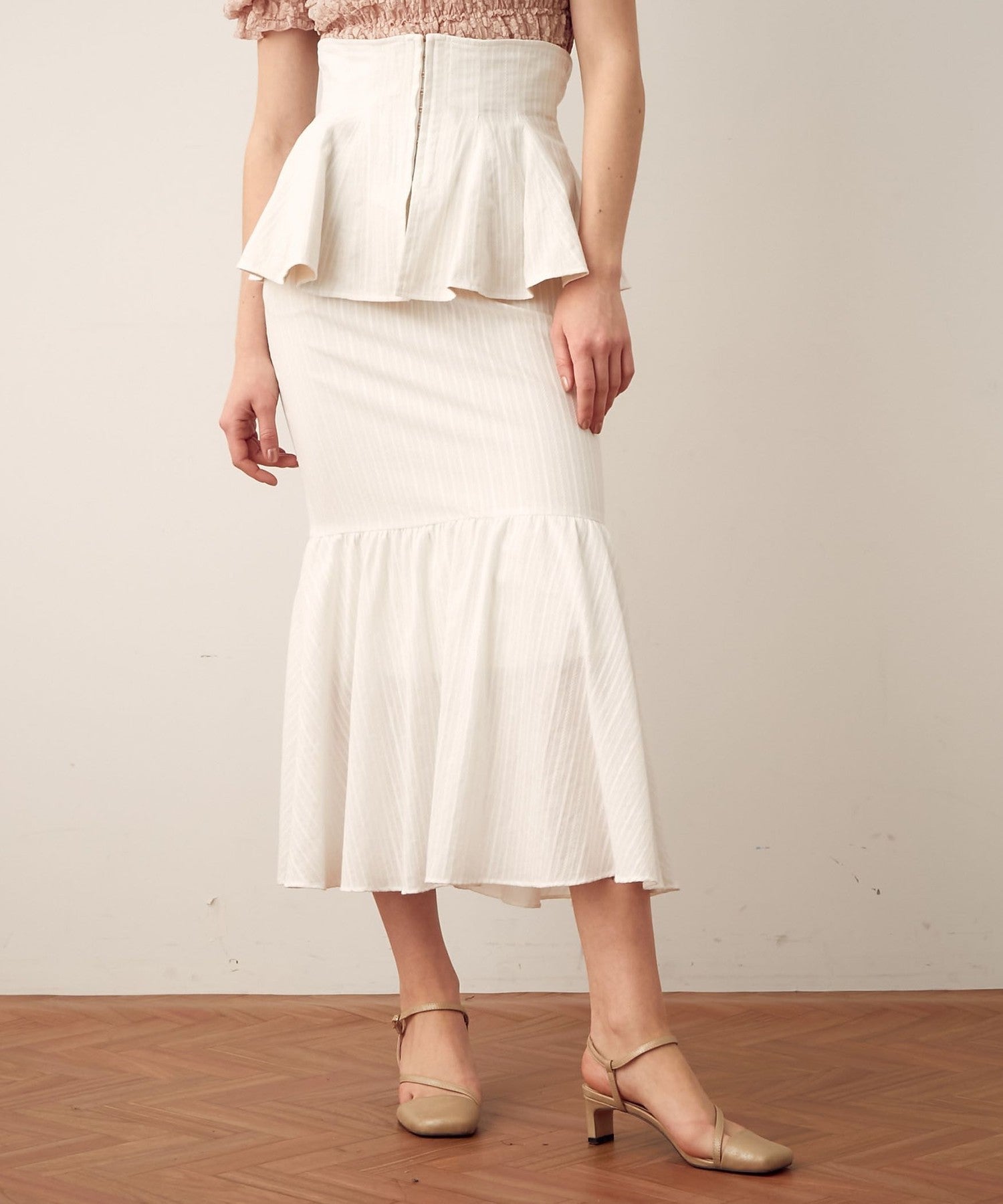 Manyway 荷葉邊裙