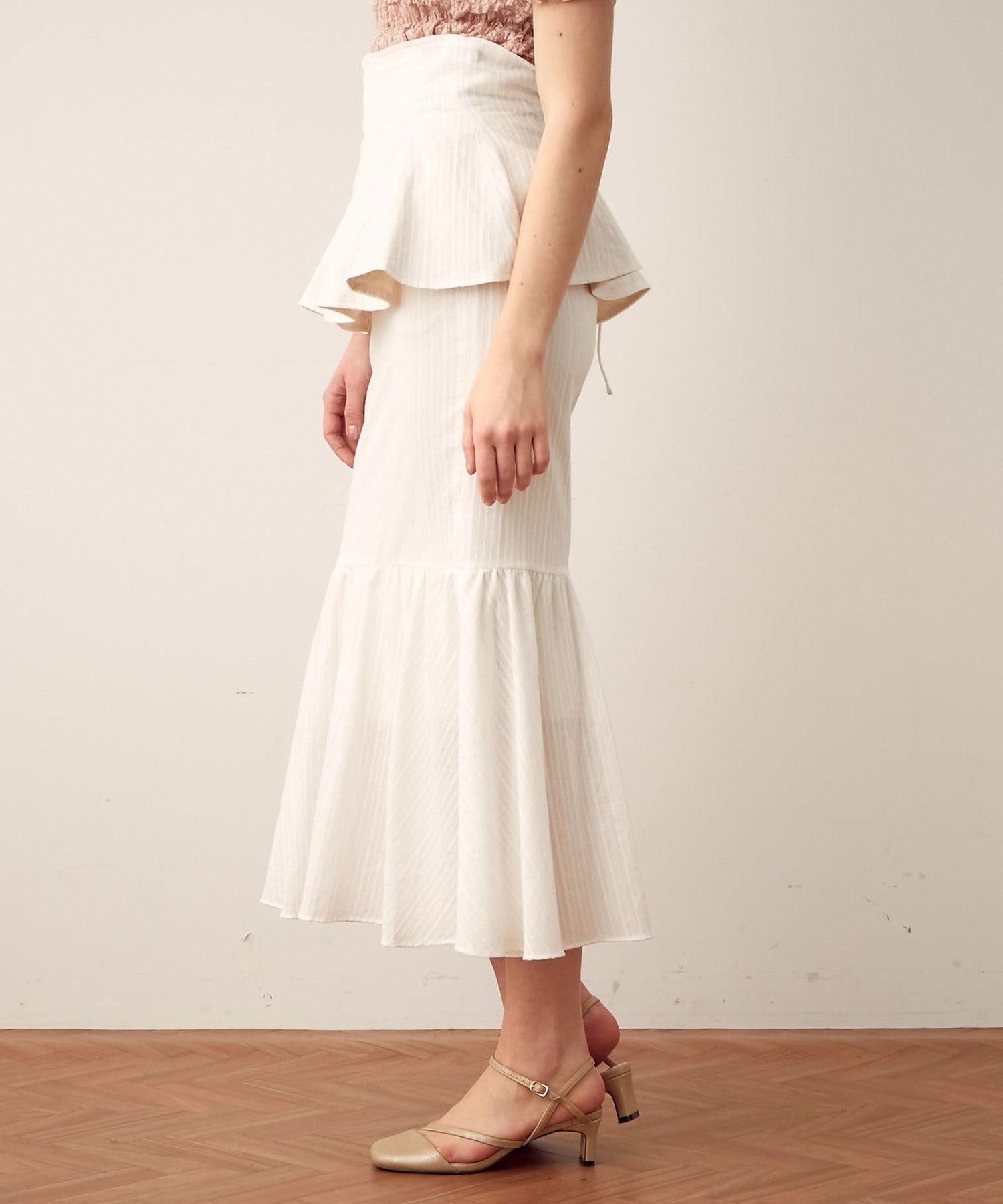 Manyway 荷葉邊裙