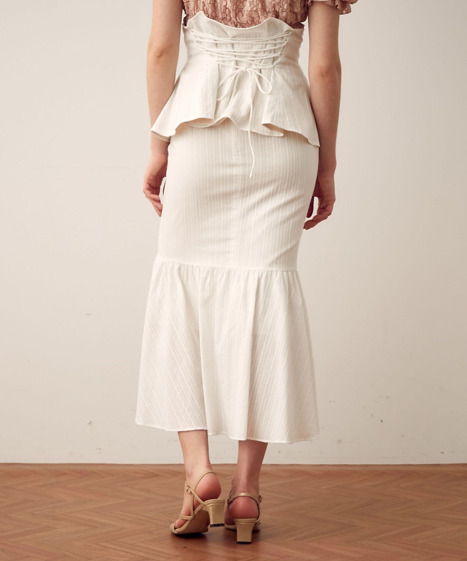 Manyway 荷葉邊裙