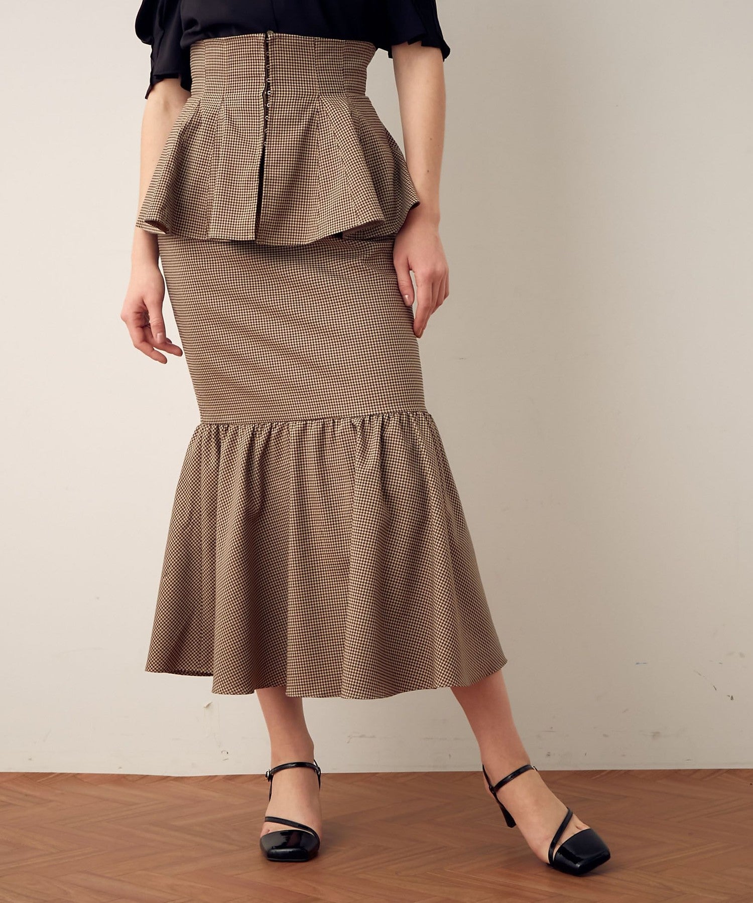 Manyway 荷葉邊裙