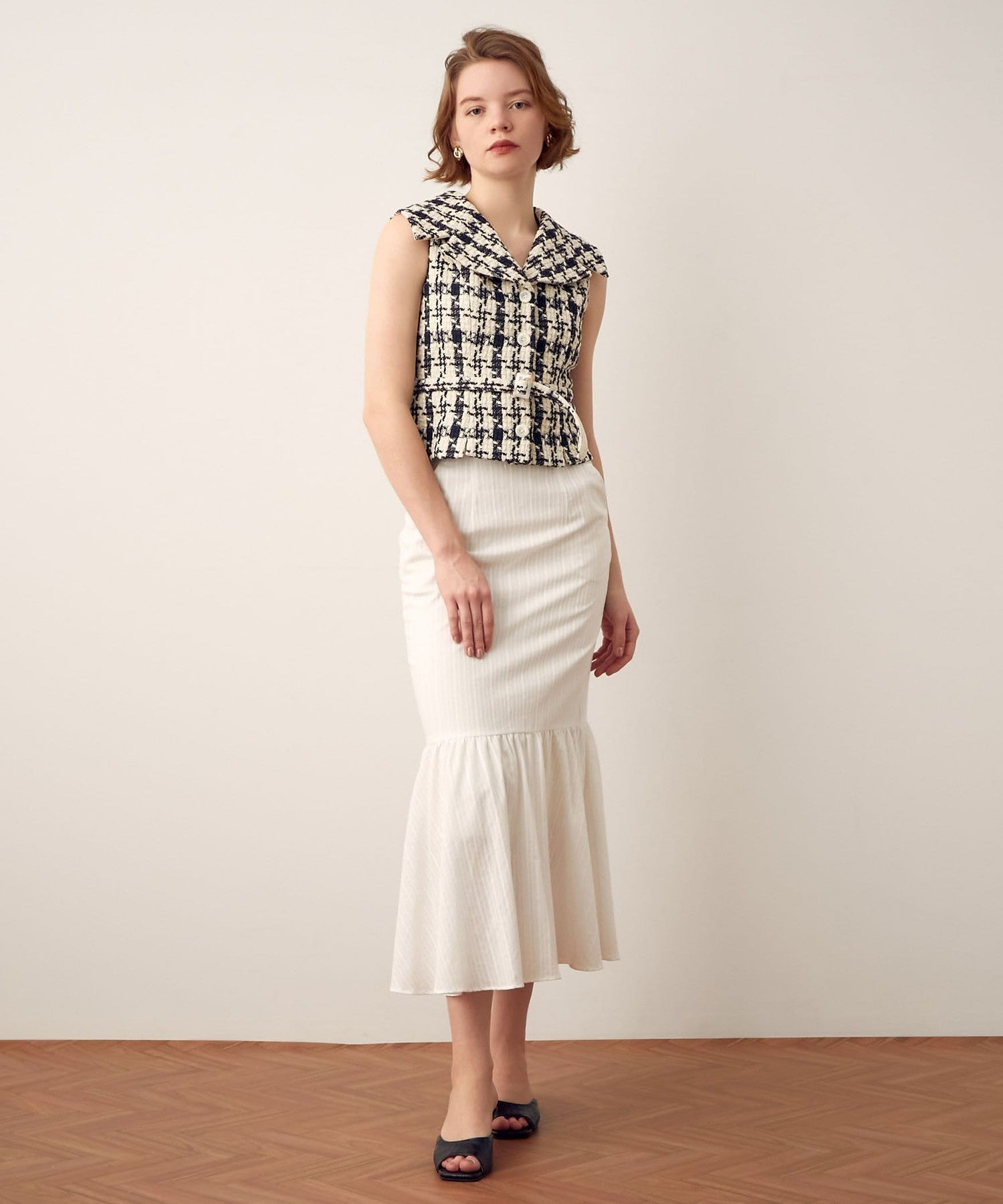 Manyway 荷葉邊裙