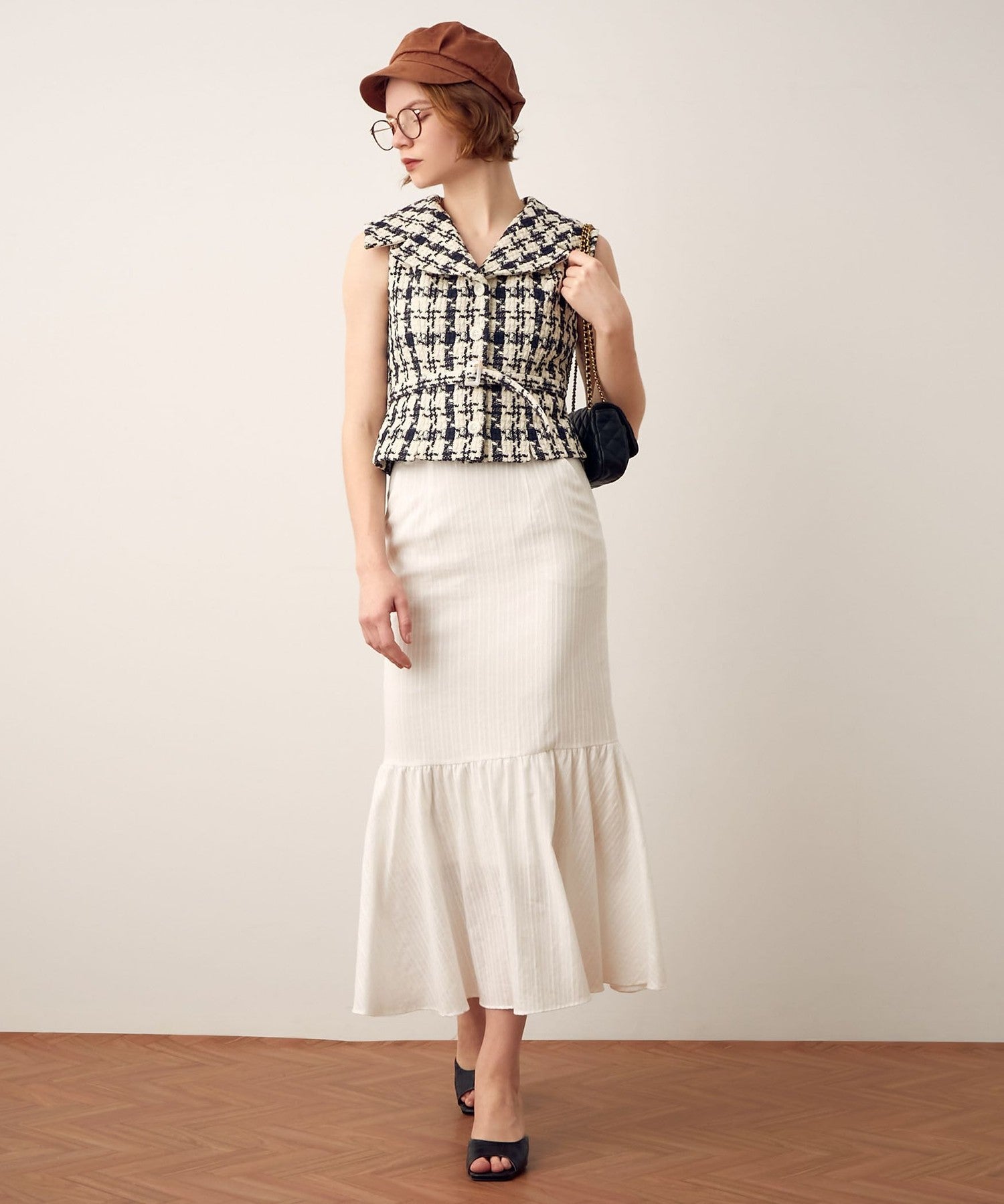 Manyway 荷葉邊裙