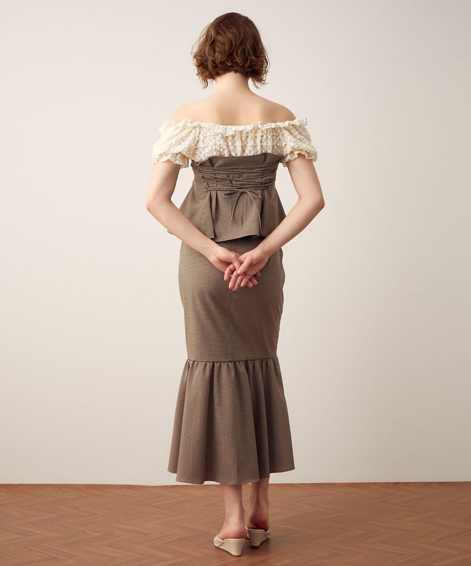 Manyway 荷葉邊裙