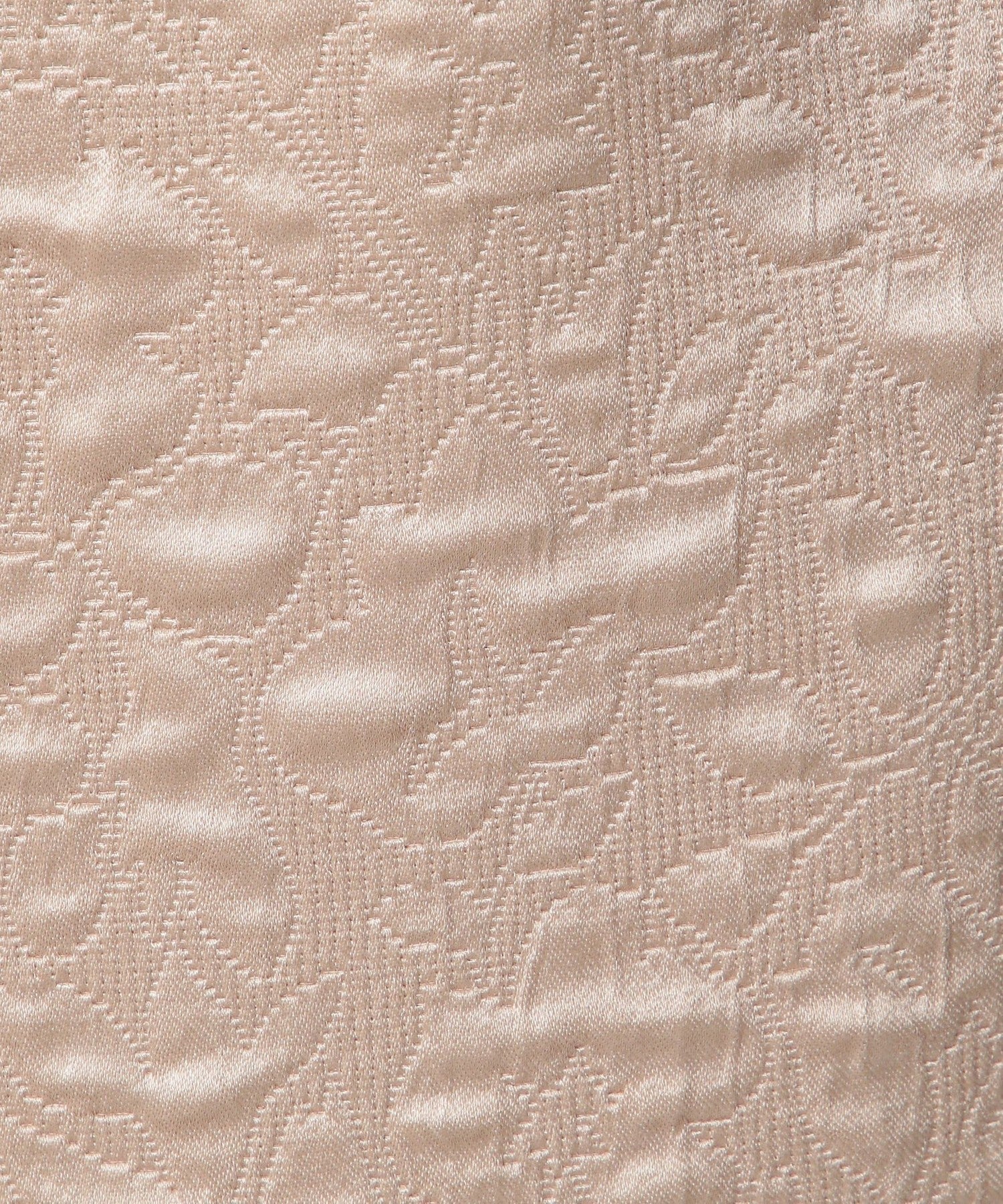 植物絎縫提花半身裙