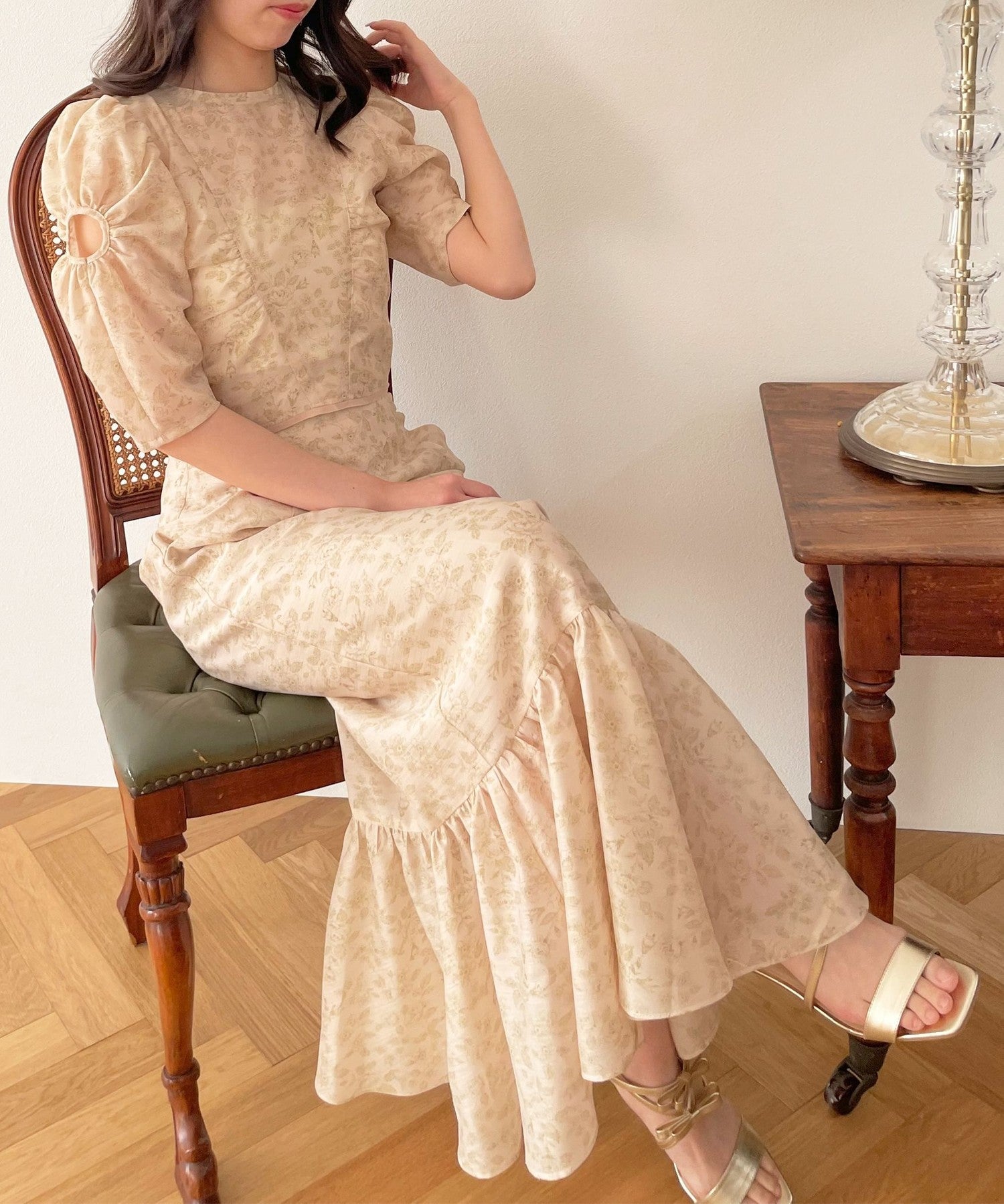 Pointier fleur blouse