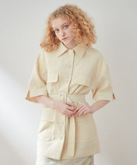 サファリシャツジャケット