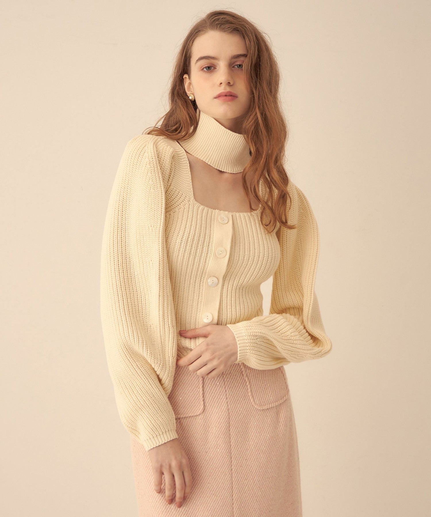 海龜鏤空緊身胸衣針織