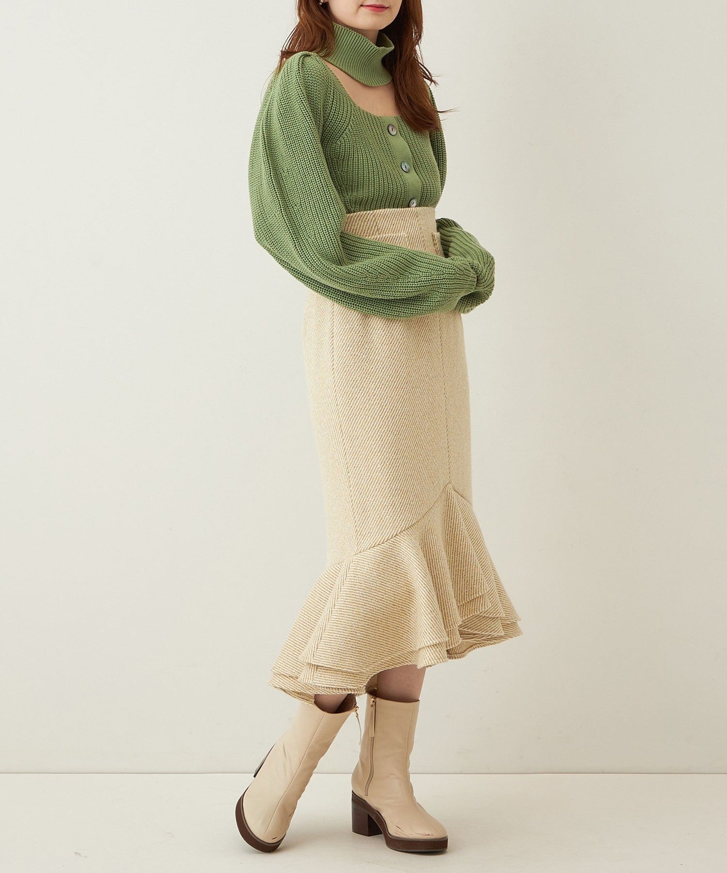 海龜鏤空緊身胸衣針織