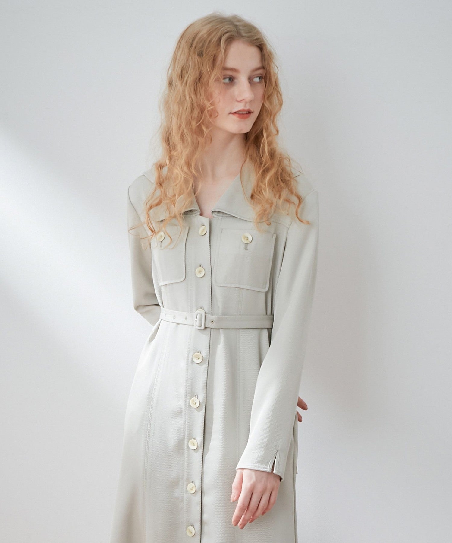 懷舊女士連身裙