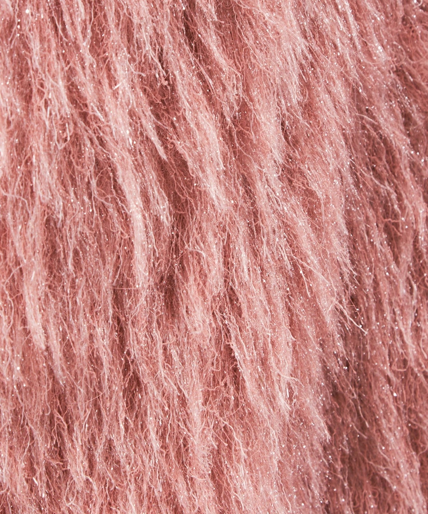 亮色毛茸茸長外套