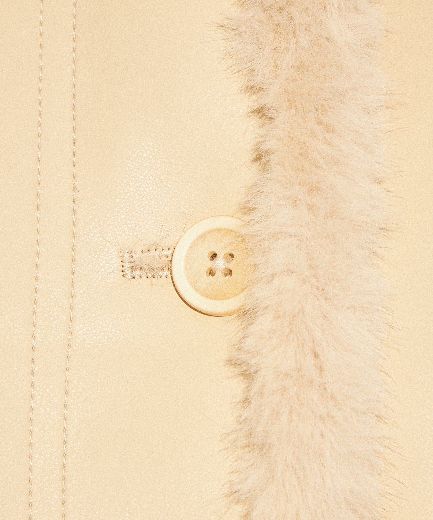 人造羊毛皮雙面大衣