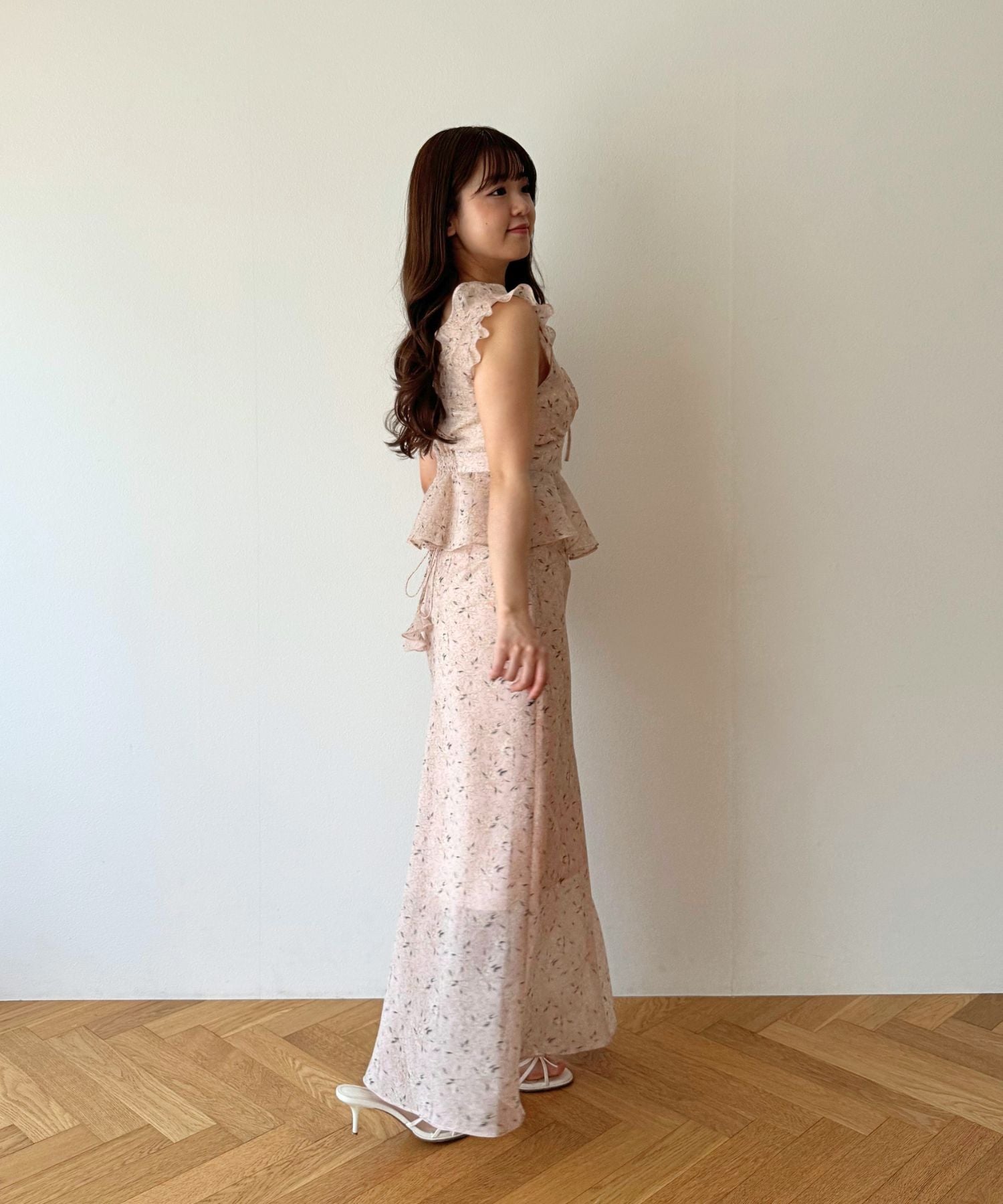 25th フラワーシャワーブラウス