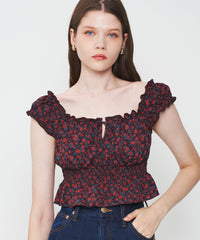 ヴィンテージローズブラウス