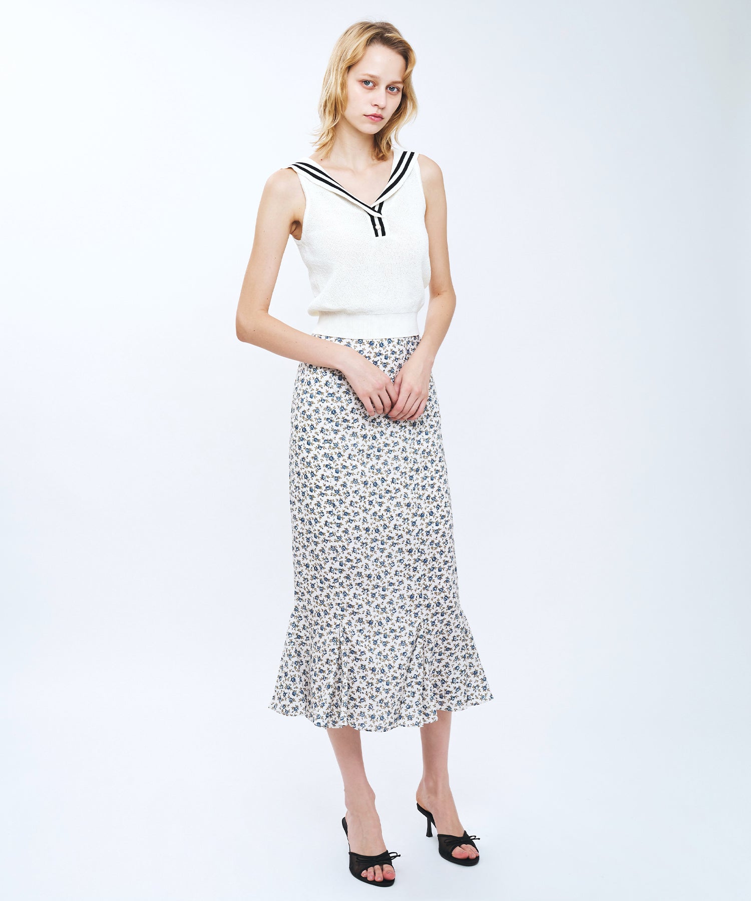 ローズマーメイドスカート