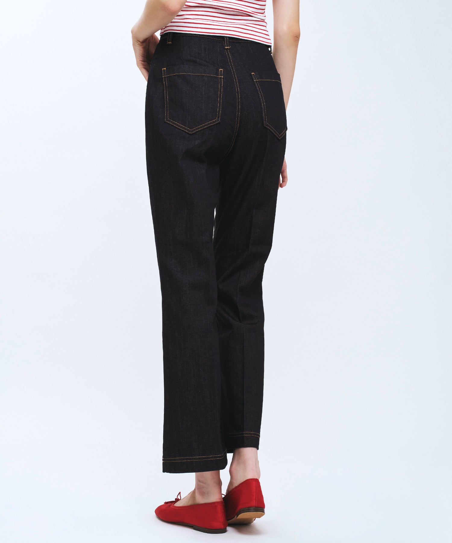 【予約】パッチポケットデニムパンツ