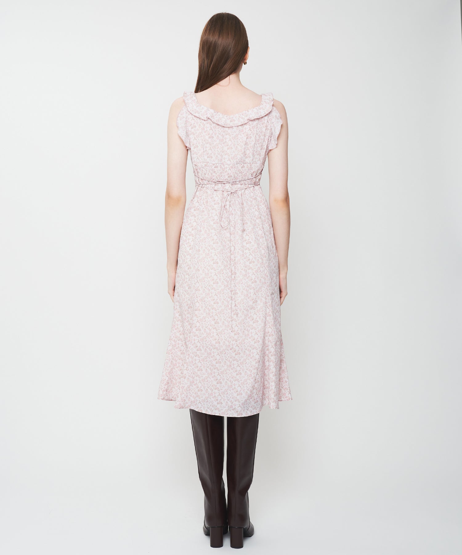 ヴィンテージローズフリルワンピース