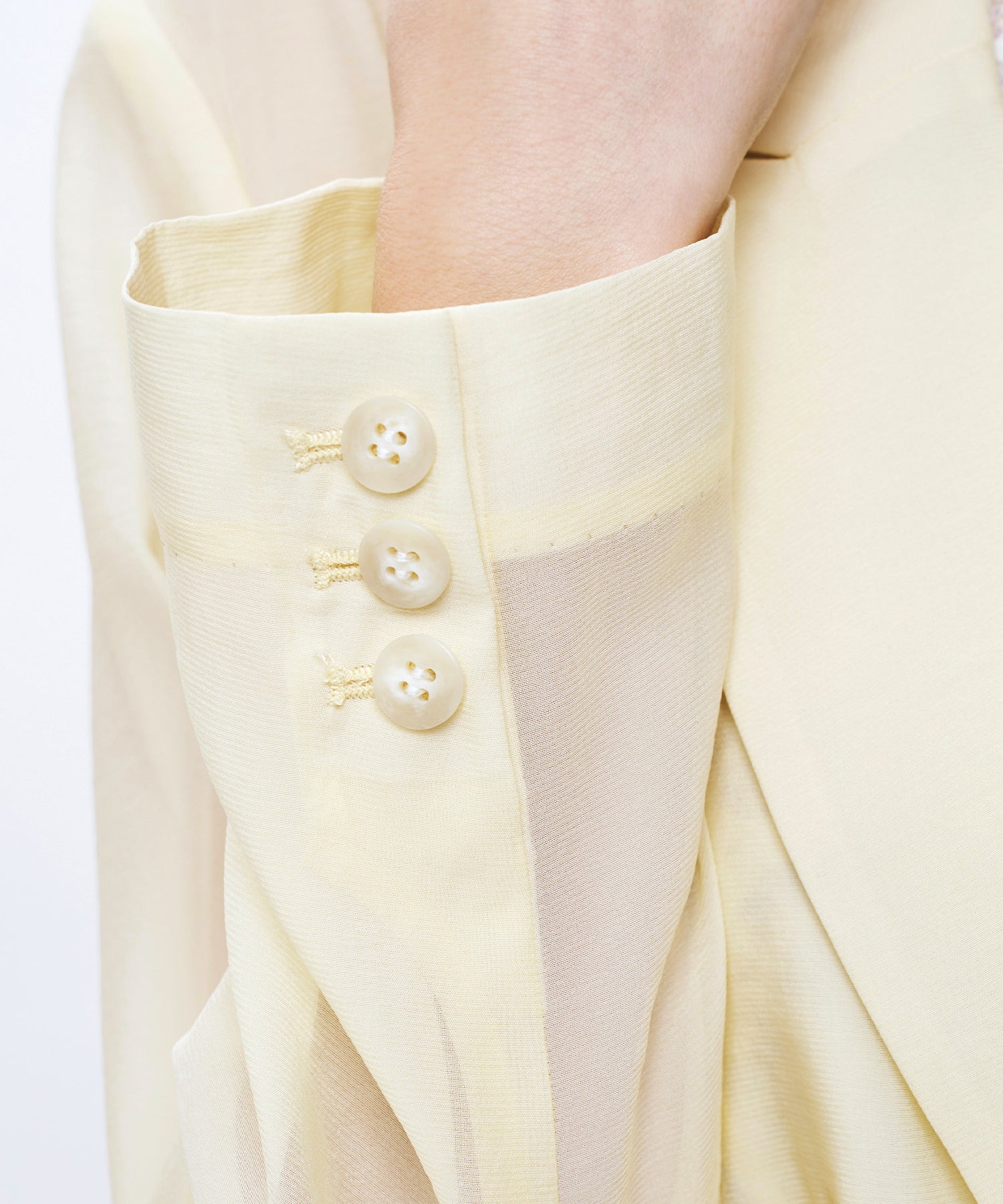 シアーダブルブレストジャケット