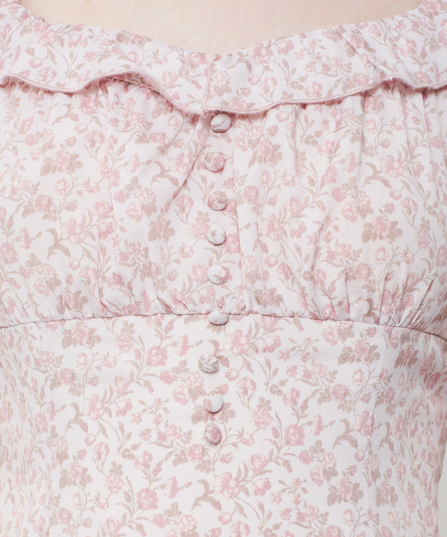 ヴィンテージローズフリルワンピース