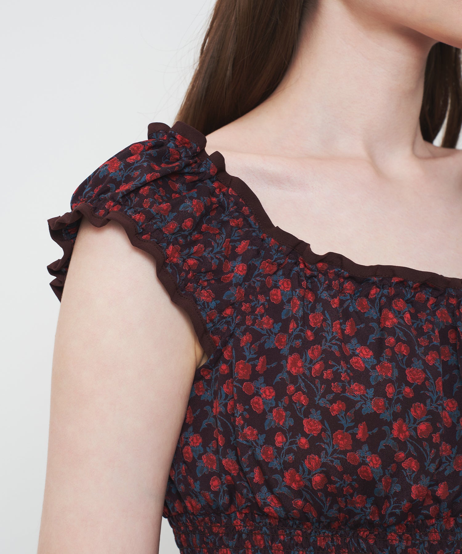 ヴィンテージローズブラウス