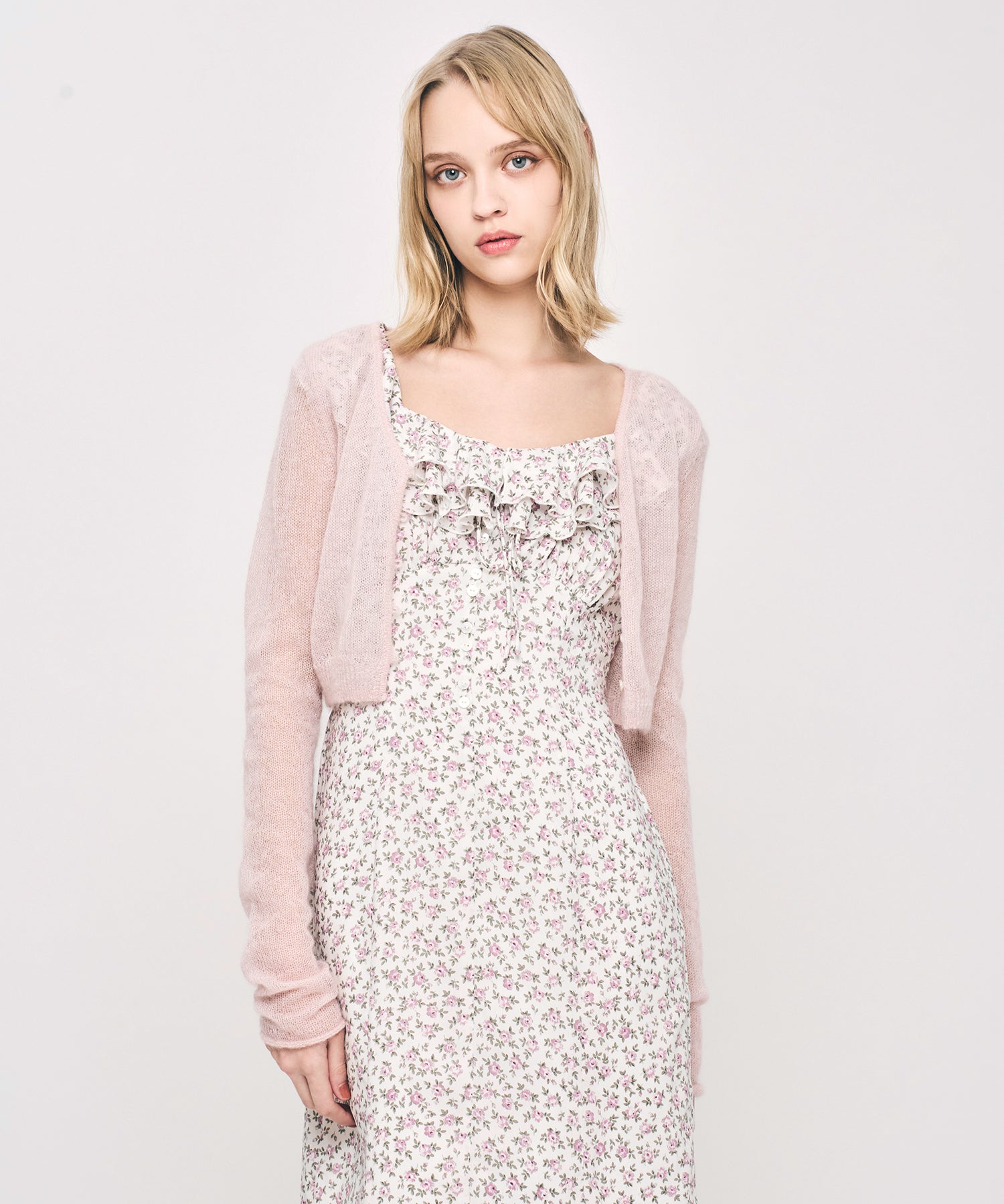 キッドモヘヤシアーカーディガン