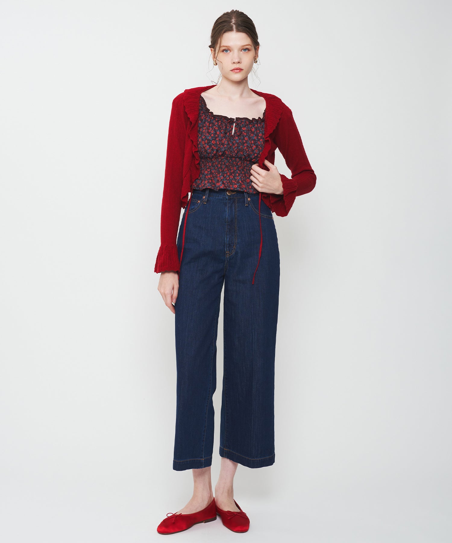 ヴィンテージローズブラウス