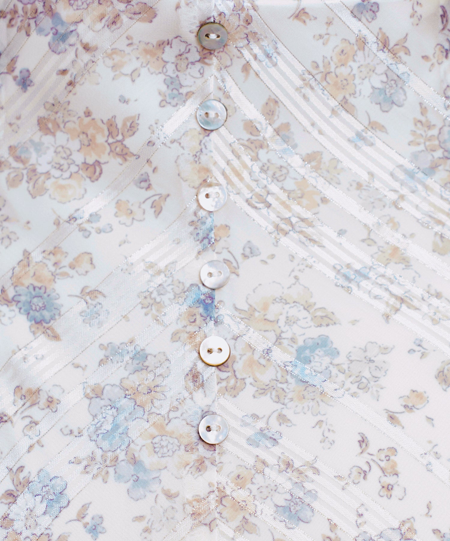 フルールラメシフォンスカート