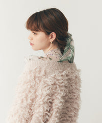 シアーシフォンフラワースカーフ