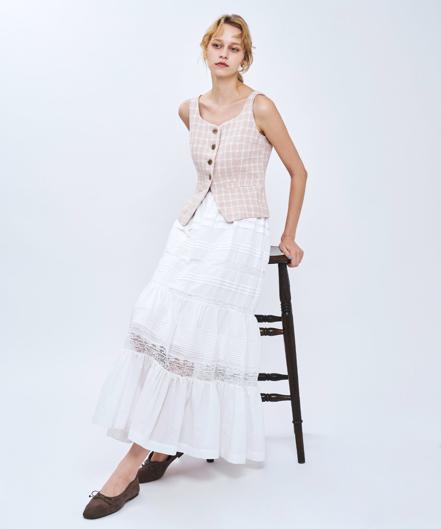 ドビーチェックジレ