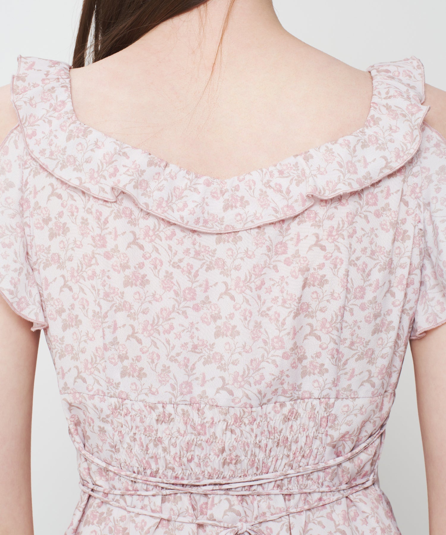 ヴィンテージローズフリルワンピース