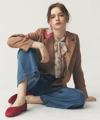 ダブルブレストストライプジャケット