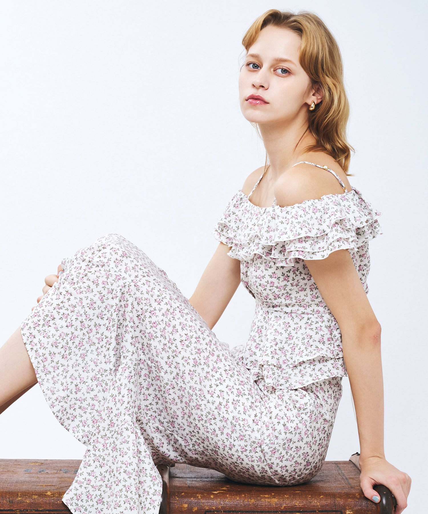 【予約】ローズマーメイドスカート