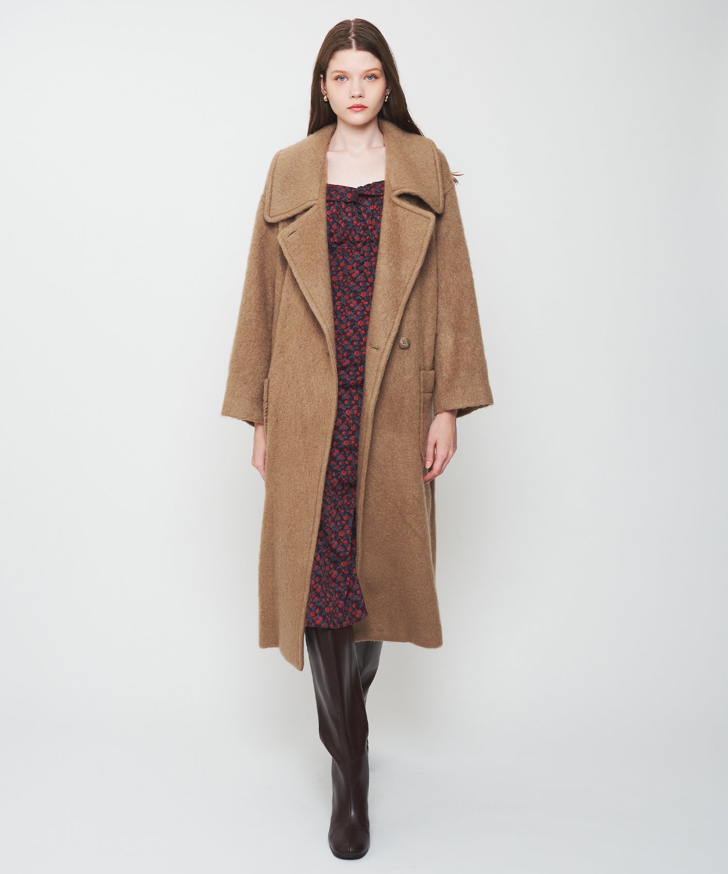 ヴィンテージローズフリルワンピース