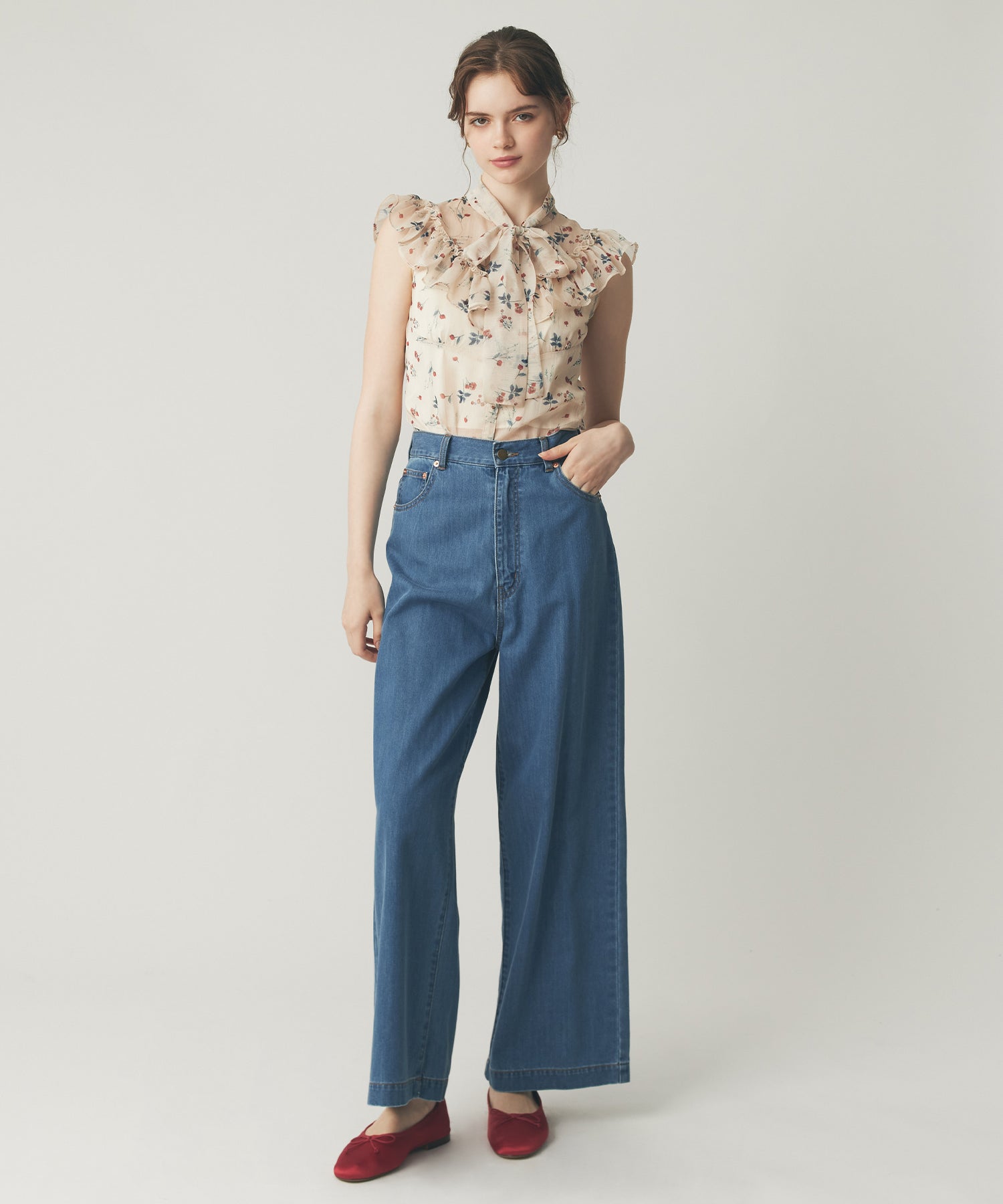 【預訂】心袋牛仔褲