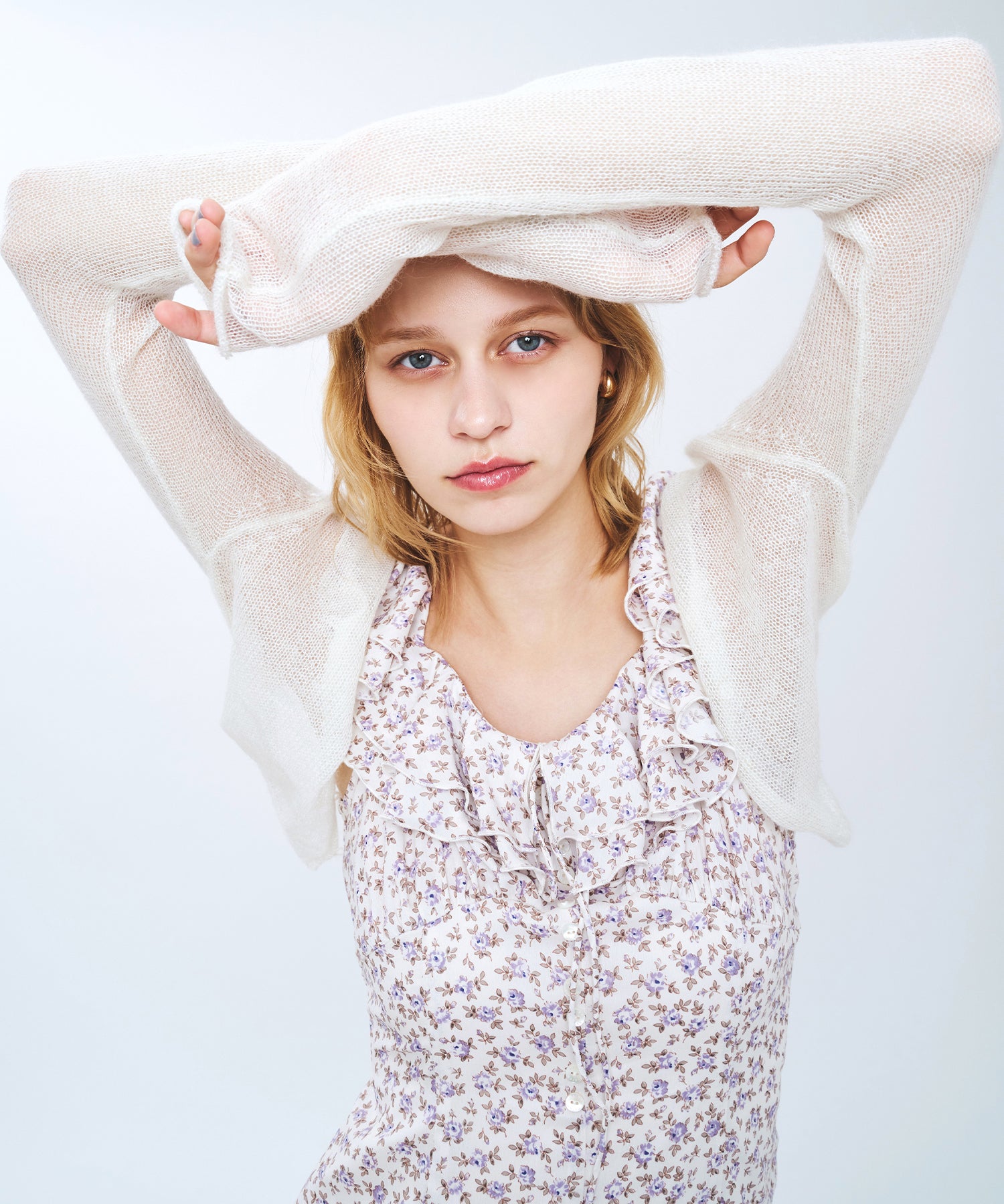 キッドモヘヤシアーカーディガン