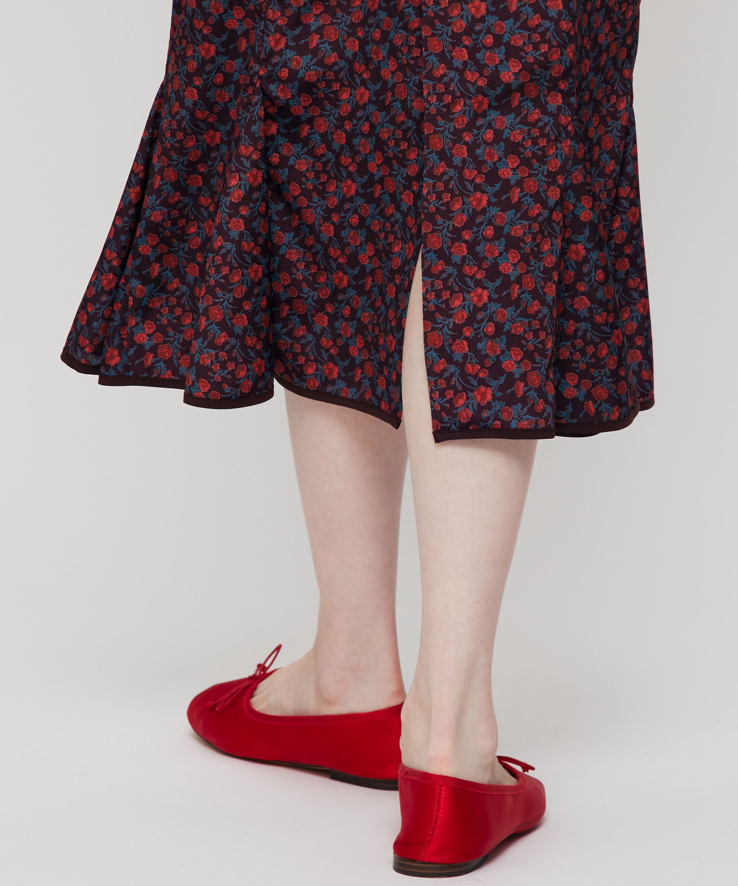 ヴィンテージローズマーメイドスカート