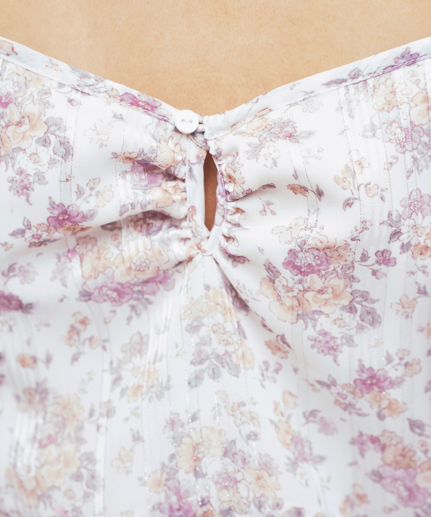 【予約】フルールラメシフォンキャミドレス