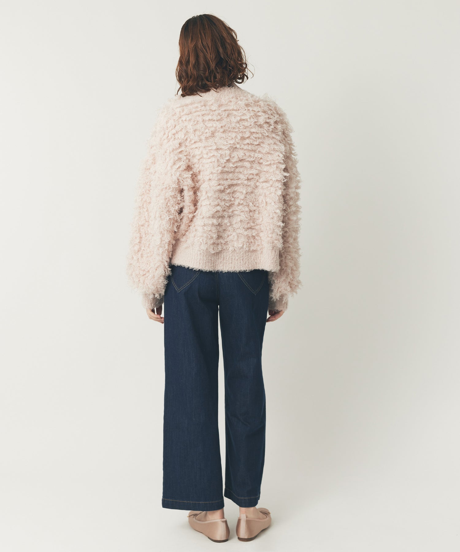 ラメフラッフィ―カーディガン