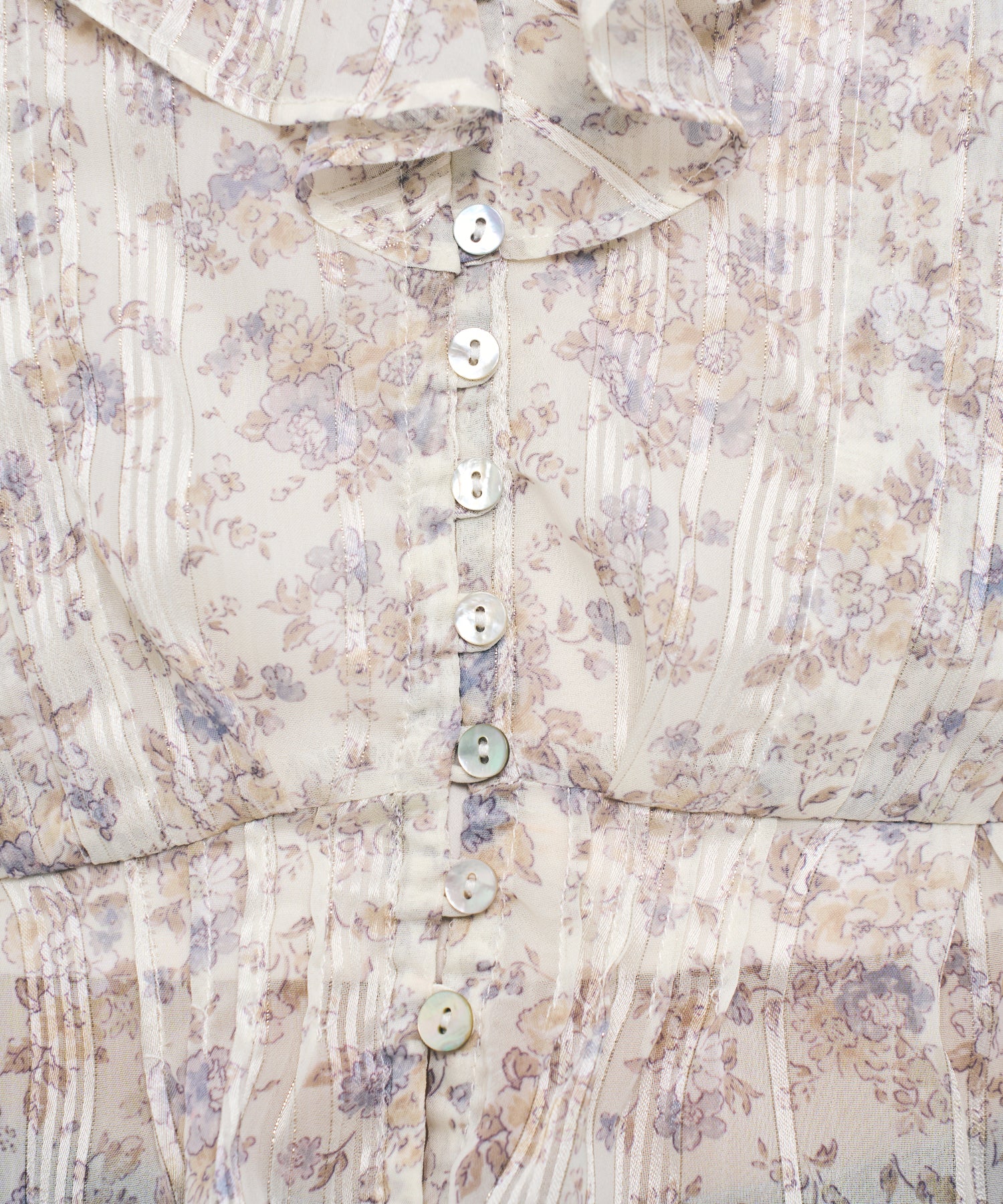 フルールラメシフォンブラウス