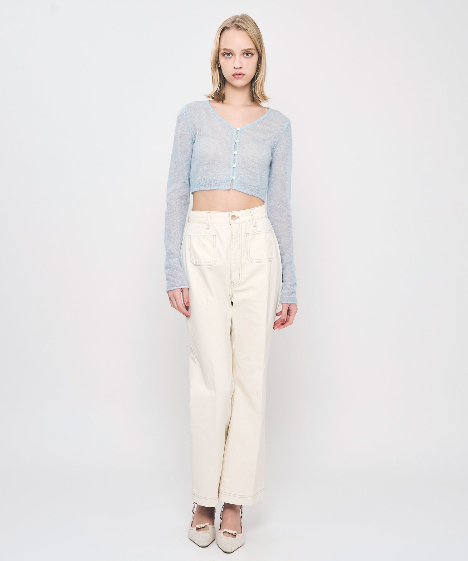 キッドモヘヤシアーカーディガン