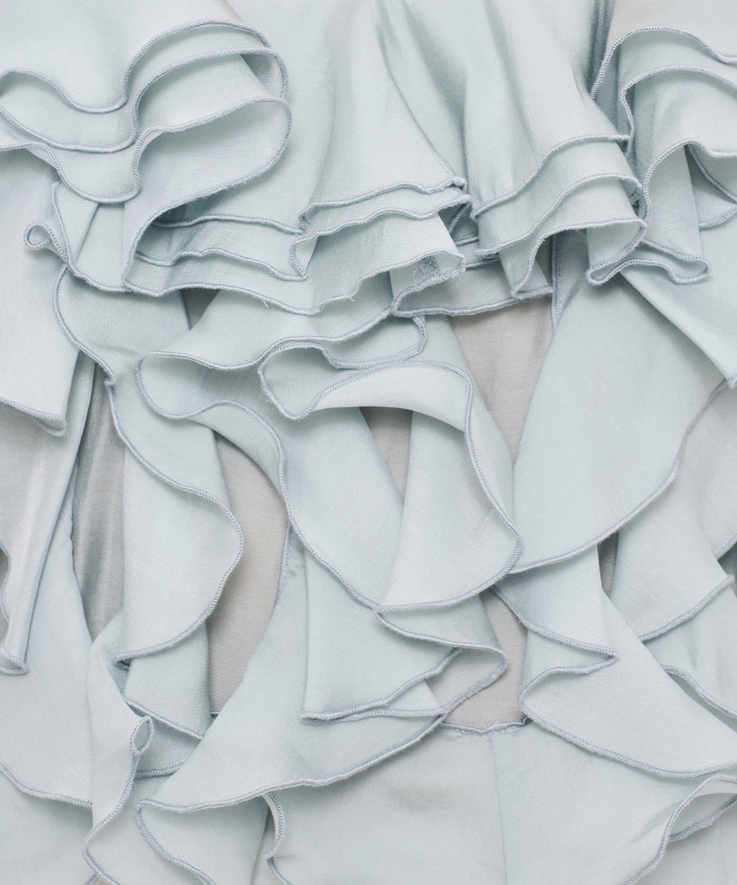 【予約】シアーフレアフリルブラウス