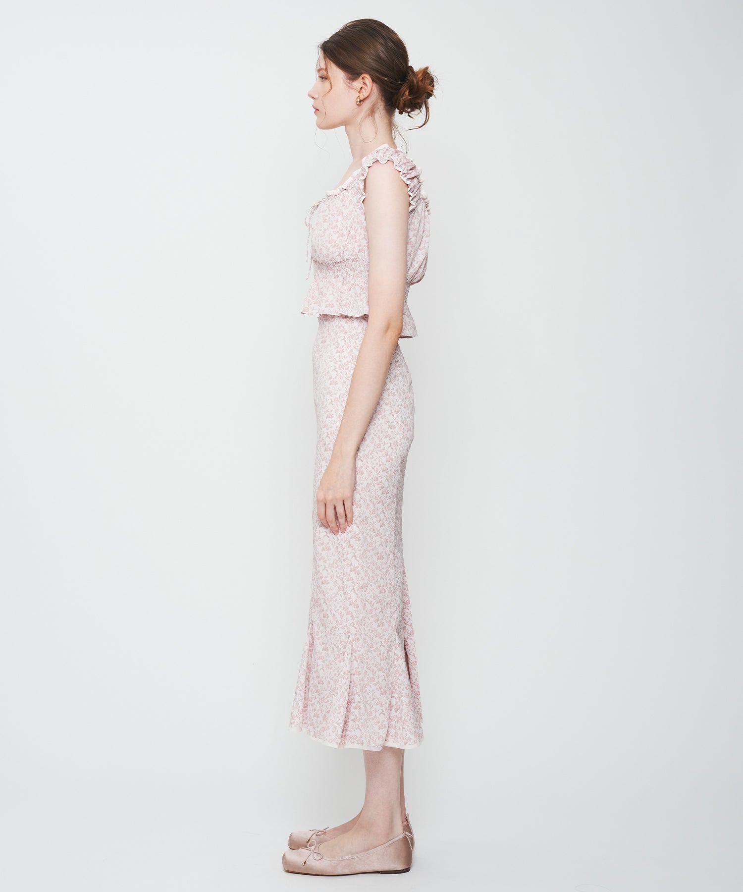 ヴィンテージローズブラウス