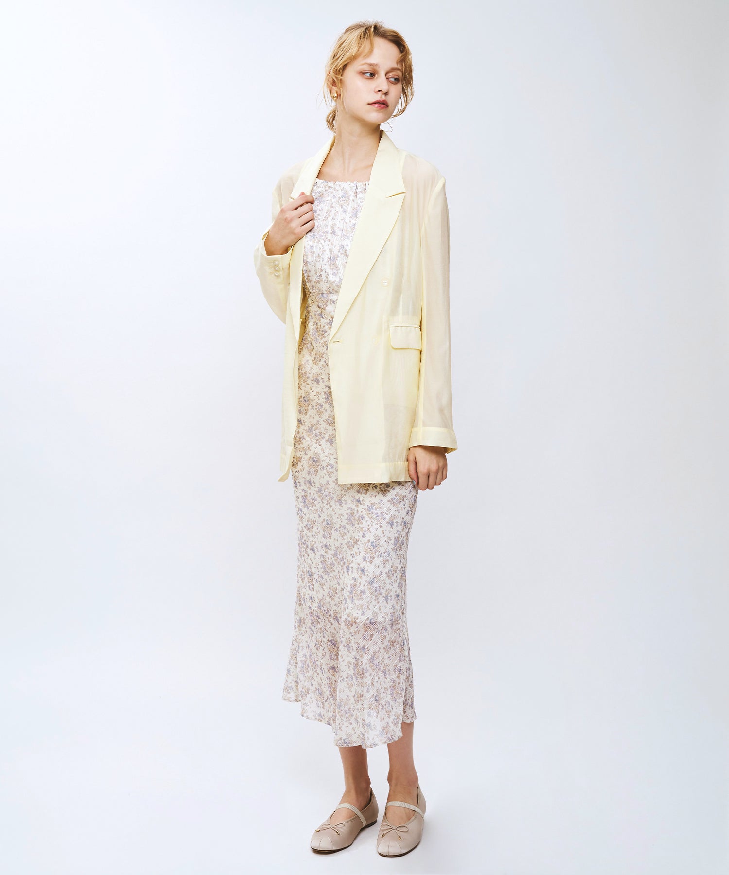 【予約】シアーダブルブレストジャケット