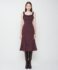 ヴィンテージローズフリルワンピース