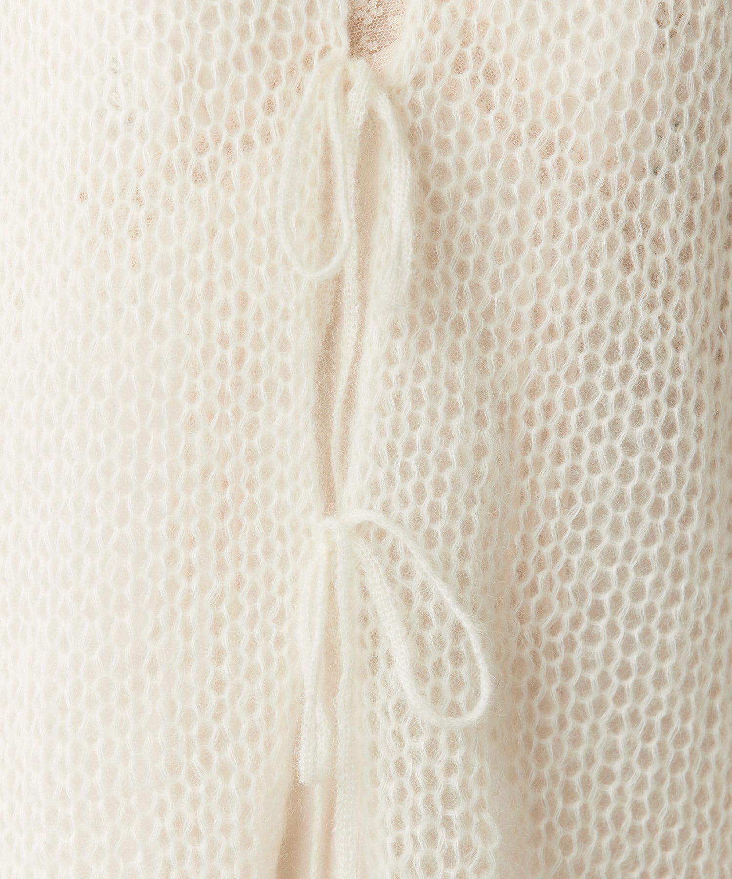 2wayキッドモヘヤシアーニット